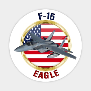 F-15 Eagle USA Magnet